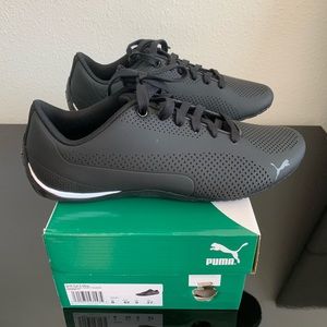 PUMA Men's Drift CAT 5 Black-Quiet Shade, 9M US